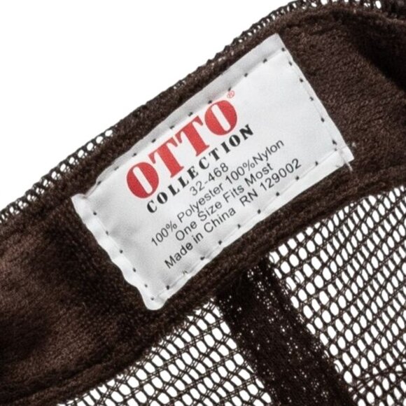 John Wayne Cancer Foundation Trucker Cap Brown Beige Adjustable Snapback Otto Co - Picture 6 of 6